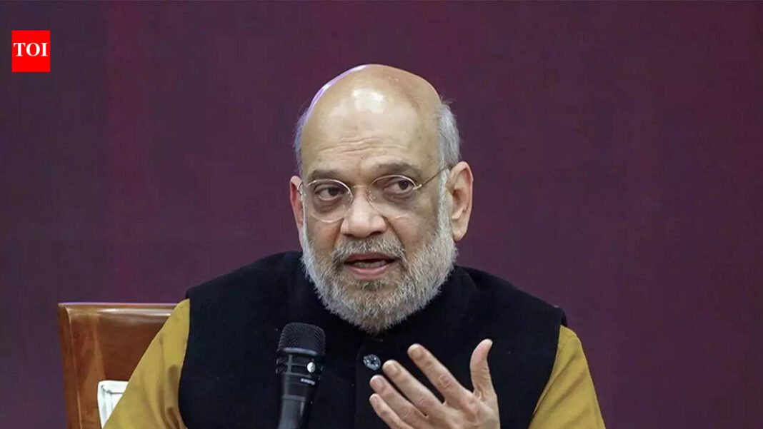 Amit Shah unveils mascots ‘Pragati’ and ‘Vikas’ for India’s first digital census