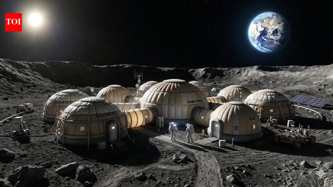 Bouncy houses on the moon: Scientists reveal how humans could live there sooner than expected