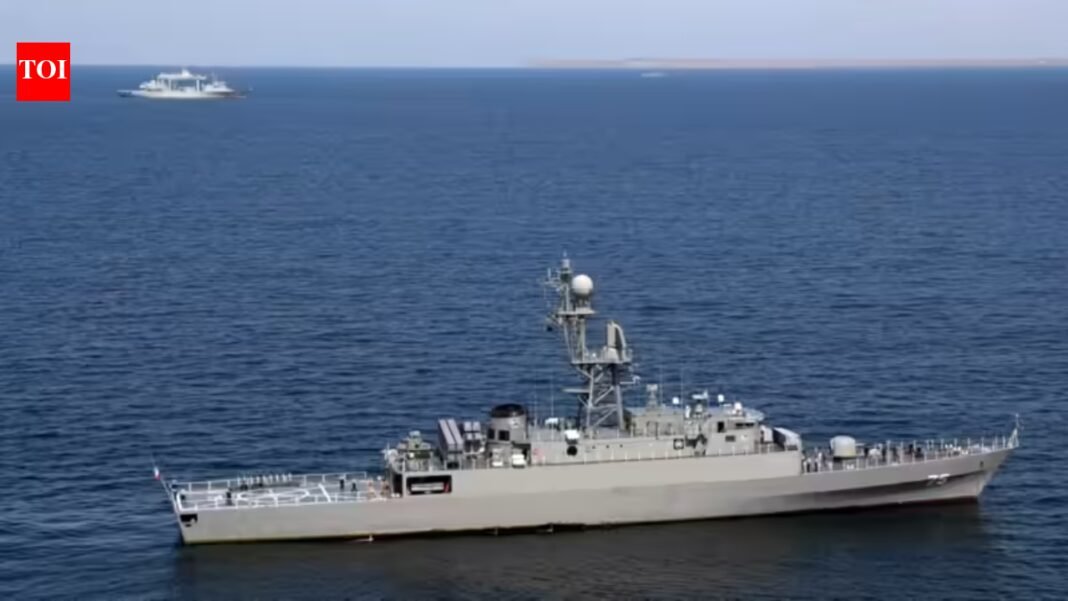 Days before ‘IRIS Dena’ was sunk by US, India provides safe harbor to another Iranian ship