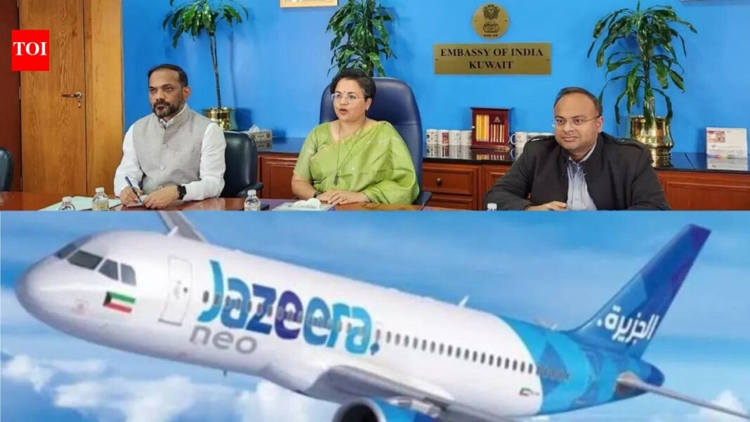 Embassy of India partners with Al Jazeera Airways to arrange travel relief for nationals stranded in Kuwait due to flight disruptions in the Gulf due to war between Iran and US-Israel