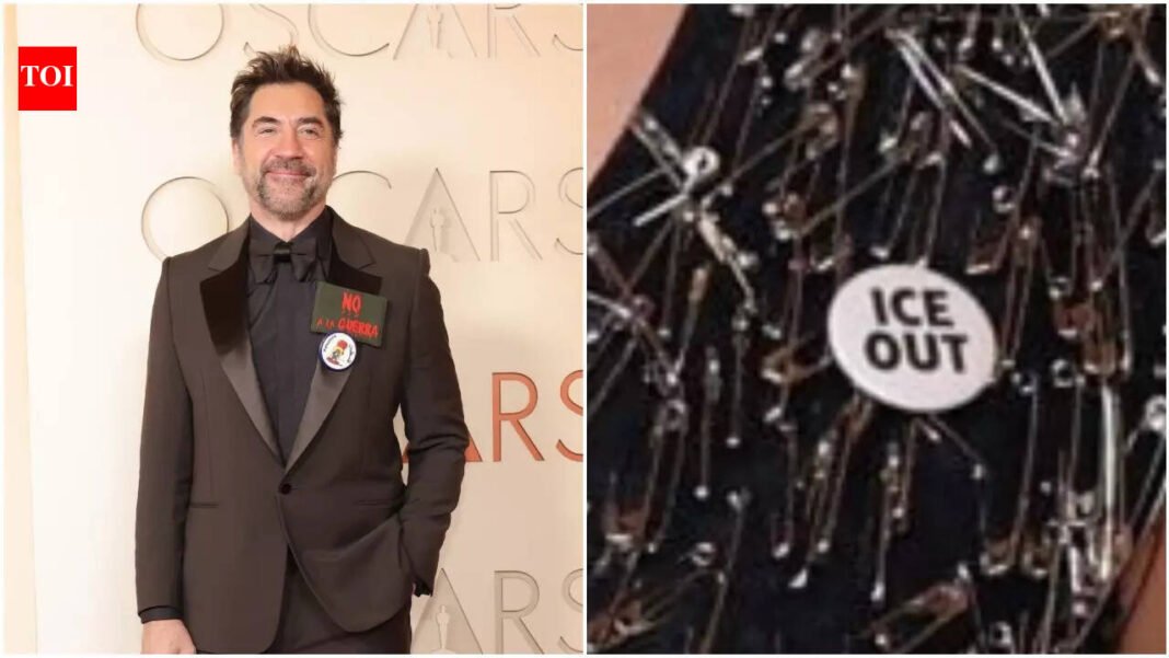 From ‘ICE OUT’ to ‘Free Palestine’ to gun violence: How politics took center stage at the Oscars