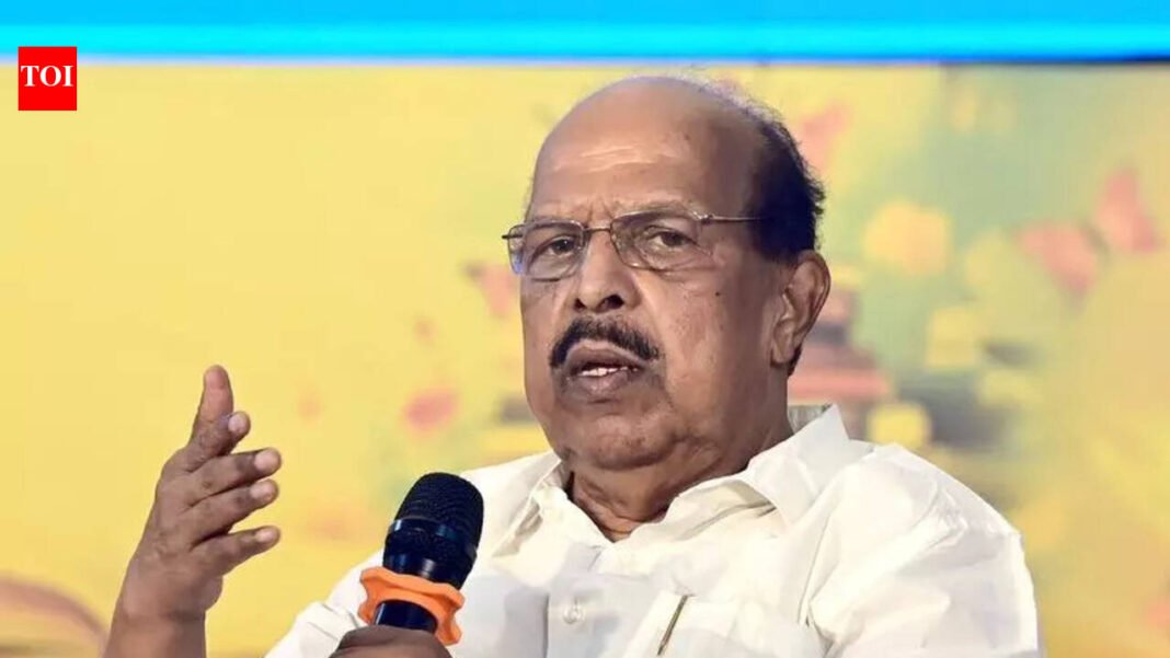 ‘He irritated me’: Sudhakaran to contest against minister Prasad as rift widens in Kerala CPM