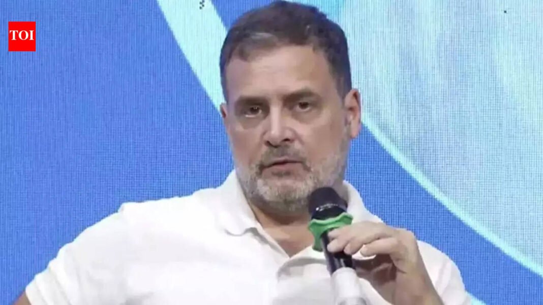 I grew up in a family where women were the bosses: Rahul Gandhi