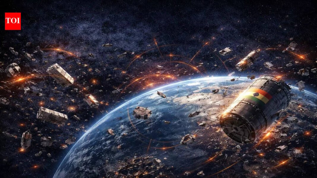 ISRO’s shocking reality: 129 pieces of Indian space junk currently orbiting Earth, posing collision risk and attracting global attention