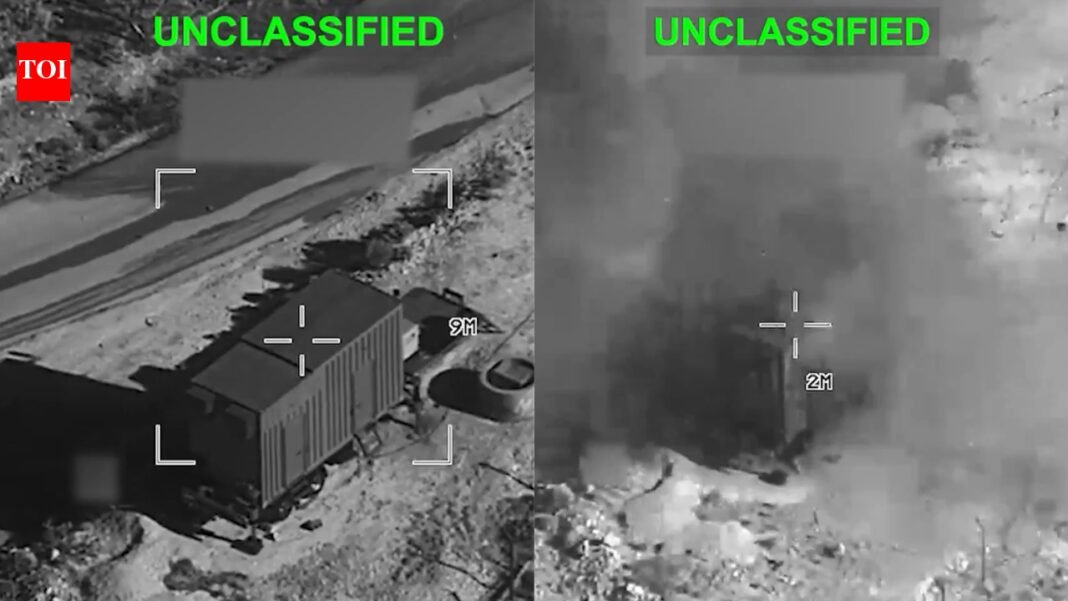 ‘If you kill Americans, we will kill you’: US releases montage of precision strikes, blunt warning