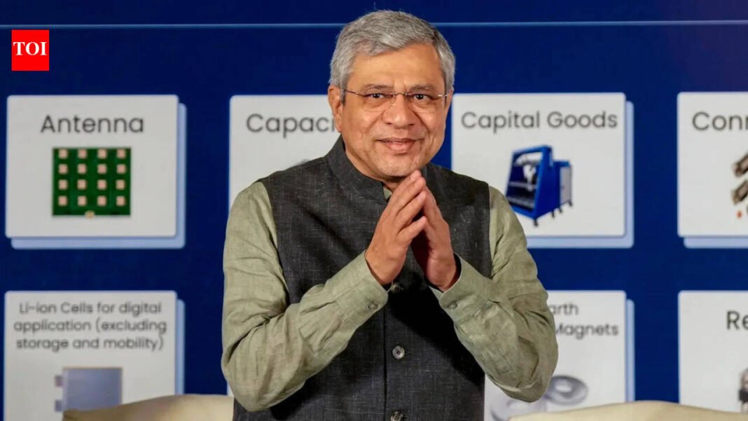 Indian designs may lose subsidies, IT & Electronics Minister Ashwini Vaishnaw tells electronics companies