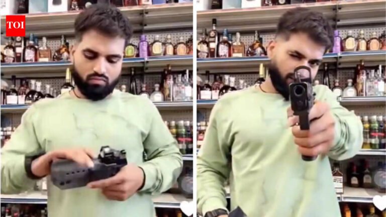 Indian student on F-1 visa flashes gun in viral video, sparks row: ‘He must be deported’