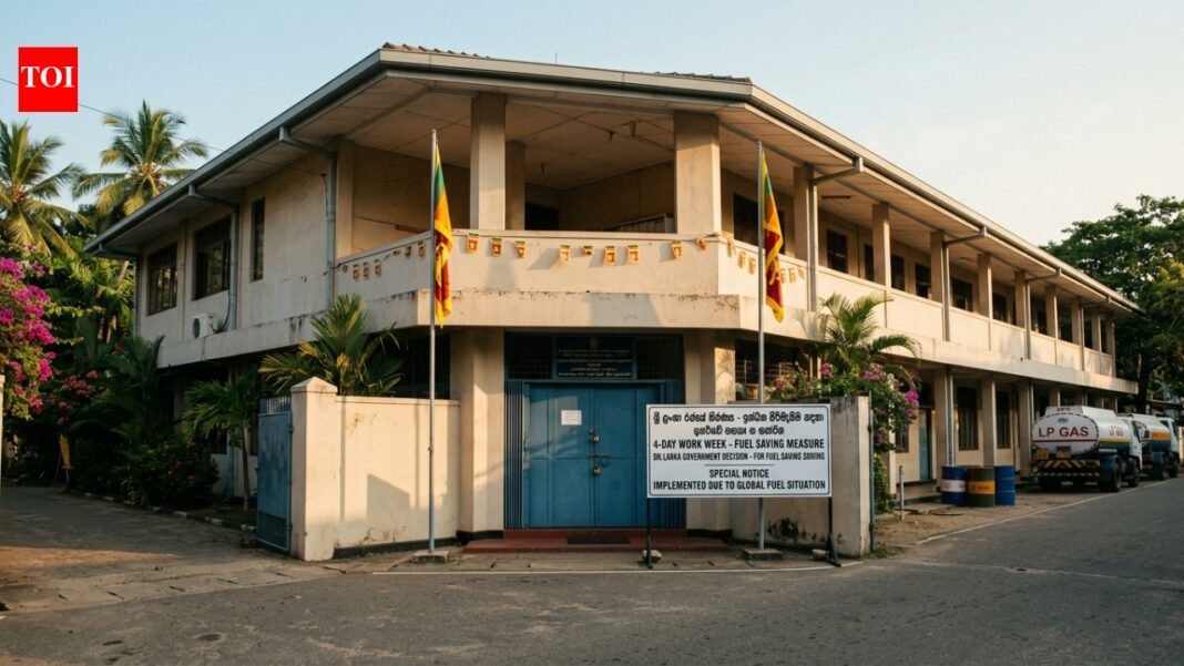 Iran war fallout: Sri Lanka switches to 4-day work week to save fuel