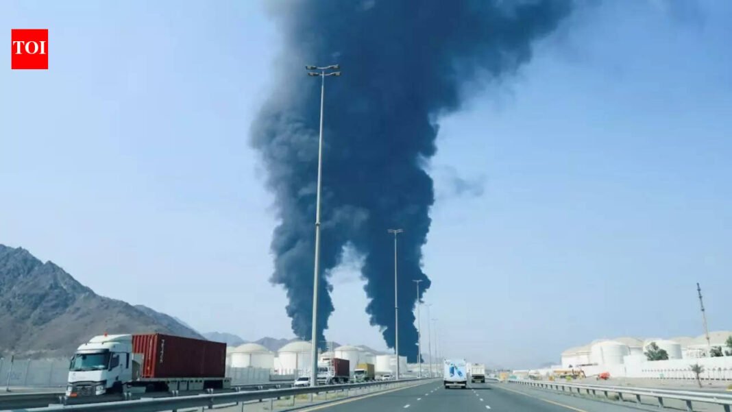 Iran warns: Evacuate ports, terminals in Dubai, Abu Dhabi and Fujairah; claims that “American hideouts” in the UAE emirate were “used” to attack the oil center Khag Island during the war with the United States and Israel