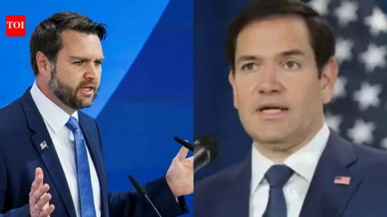 Marco Rubio or J.D. Vance? Donald Trump asks donors who they prefer as president in 2028 — report