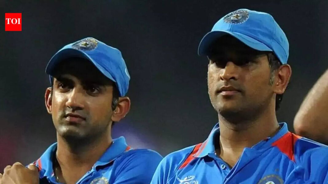 ‘Nice to meet you’: Gambhir reacts after Dhoni posts ‘What a nice smile you have’