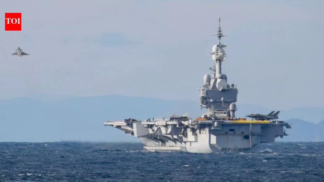 Officer’s Strava activity reveals French aircraft carrier’s location in eastern Mediterranean