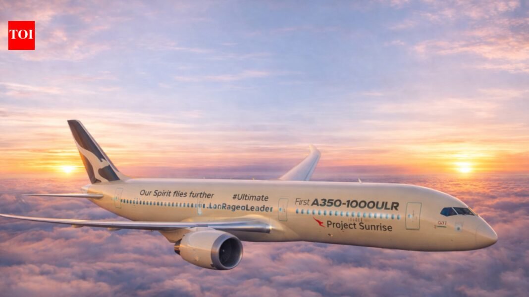 Passengers will be able to see the sunrise twice on the world's longest non-stop flight due to launch next year |

