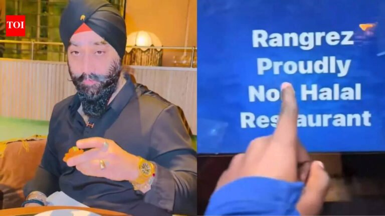 ‘Police refused to help’: Indian-Sikh restaurant owner Harman Kapoor speaks out amid ‘not halal’ controversy after release