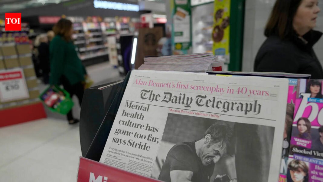 Politico owner Axel Springer to acquire UK Telegraph for £575m, deal awaits regulatory approval

