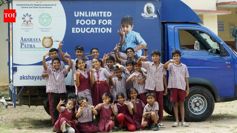 President Murmu commemorates Akshaya Patra’s 5 billion meals to commemorate 25th anniversary of foundation