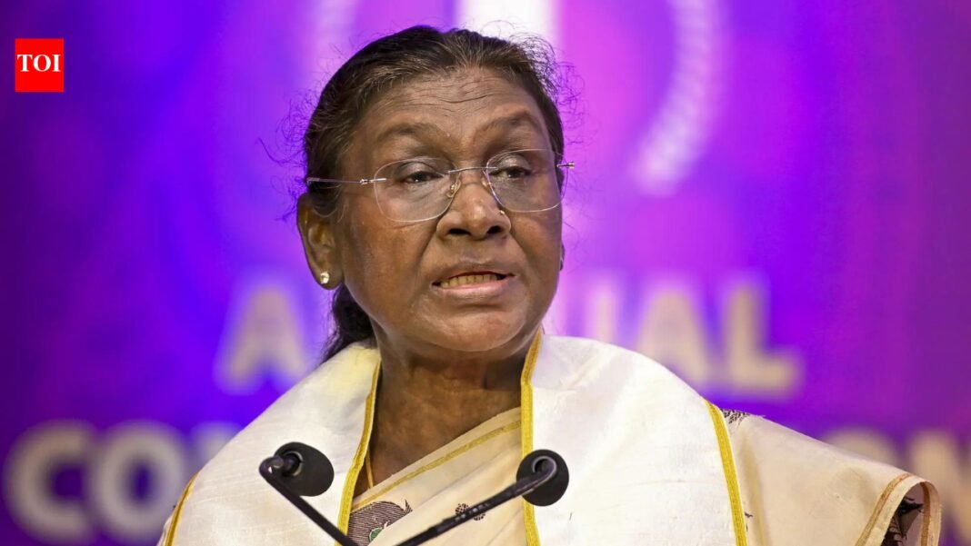 President Murmu says on Women’s Day that women must participate equally