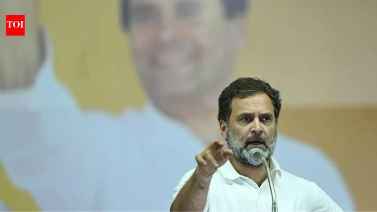 Rahul Gandhi takes aim at PM Modi, says this is first time an opposition leader has been silenced