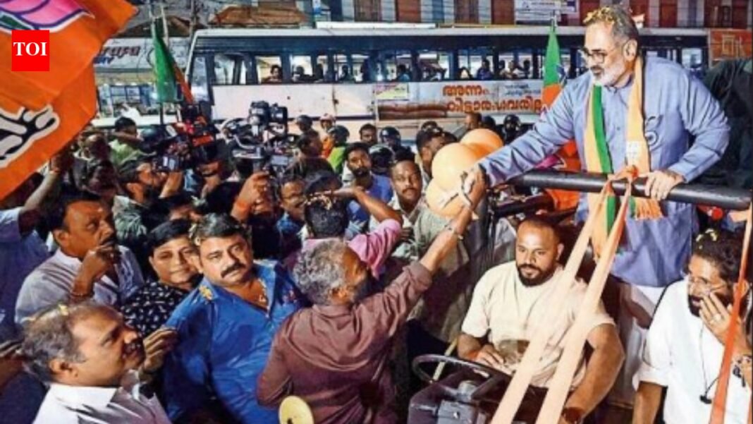 Rajeev Chandrasekhar, Kurian make it to BJP’s first list in Kerala
