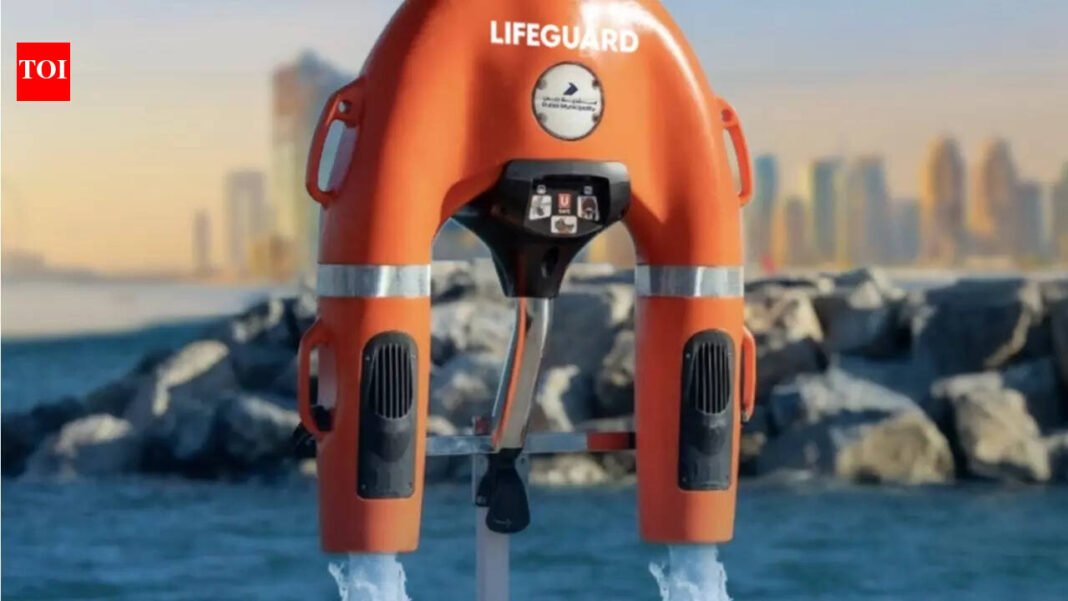 Robots that can tow 500kg: Dubai deploys AI drones and water rescue robots on beaches to enhance coastal safety