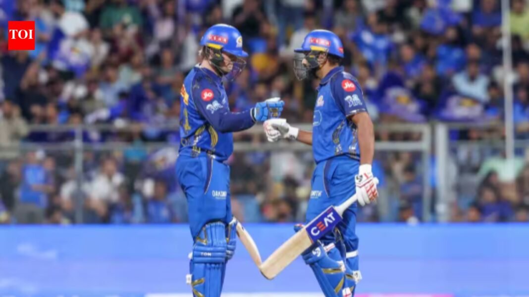 Rohit Sharma, Rickelton dismiss MI record chase, end 13-year jinx