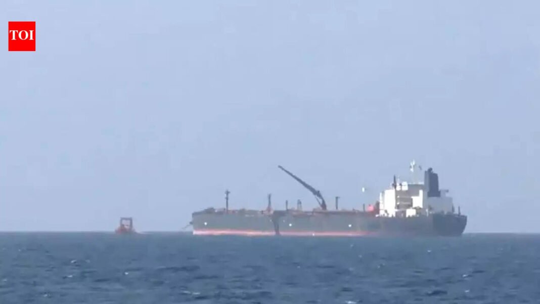 Russian oil tanker MT Aqua Tita arrives at Mangaluru port amid tensions in Middle East