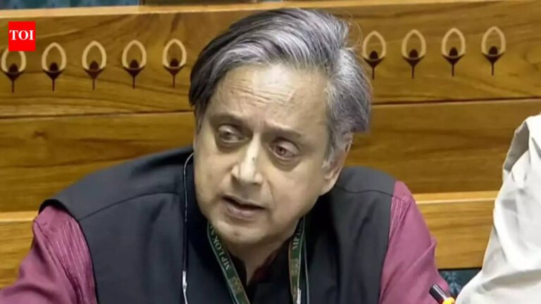 Shashi Tharoor urges government to ‘actively take the lead’ in ending conflicts in West Asia