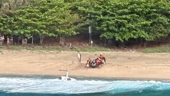 Tour company helicopter crashes off the coast of Kauai, Hawaii, killing 3 people