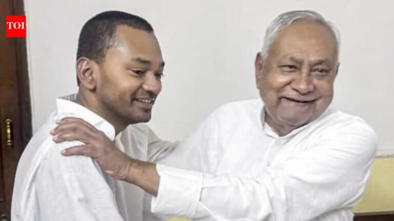 Tusks, camels and cadres lined up as Nitish Kumar’s son Nishant joins JDU