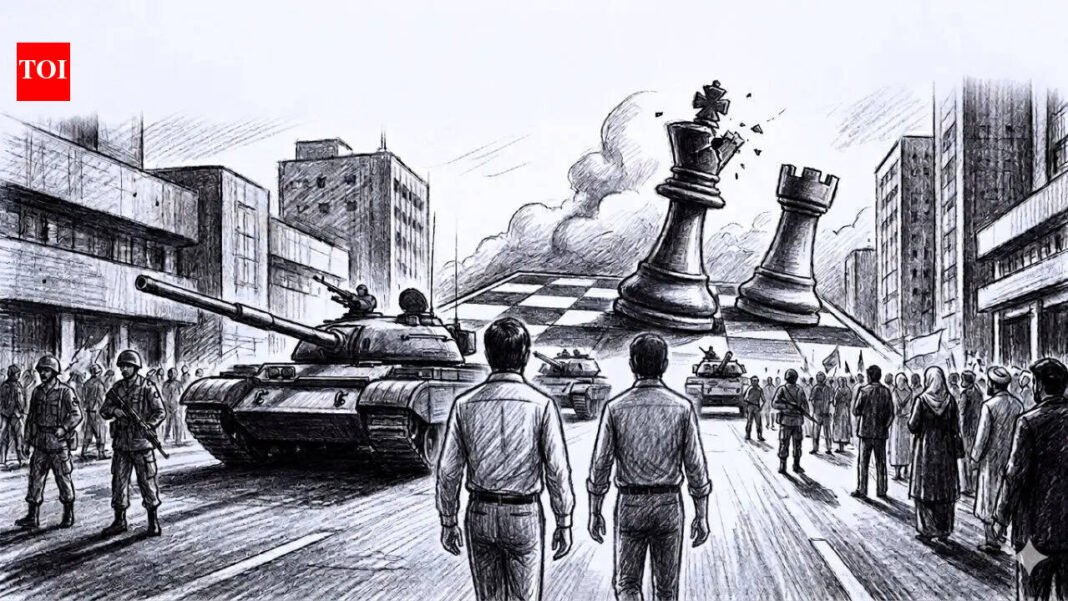 'We saw tanks on the road': What it's like to play chess in a regional conflict

