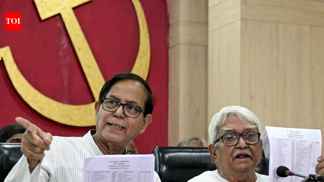 West Bengal polls: Left Front announces first batch of 192 candidates