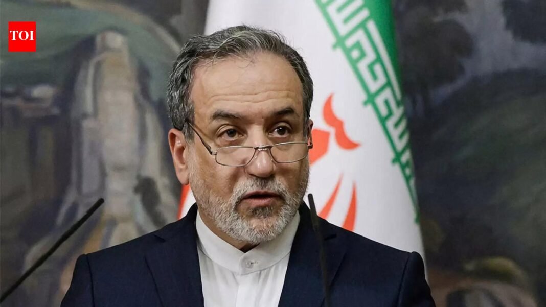 'White House now begging India': Iranian Foreign Minister Araghchi mocks US change of attitude towards Russian oil

