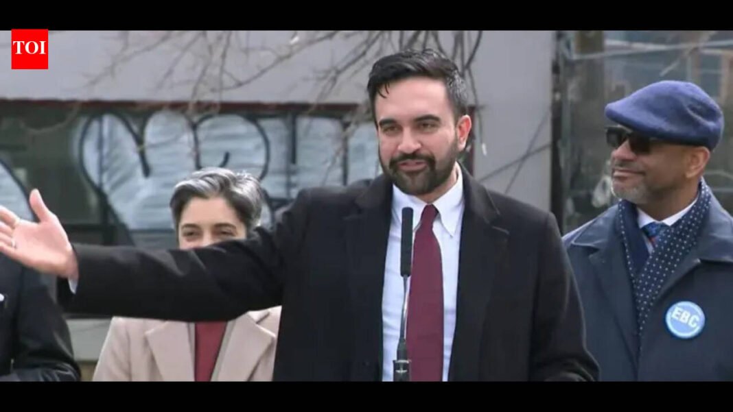 Zoran Mamdani was questioned at press conference, saying ‘if I hadn’t heard him yelling at me…’