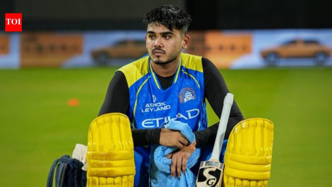 3 players can replace Ayush Mhatre at No. 3 for CSK vs MI

