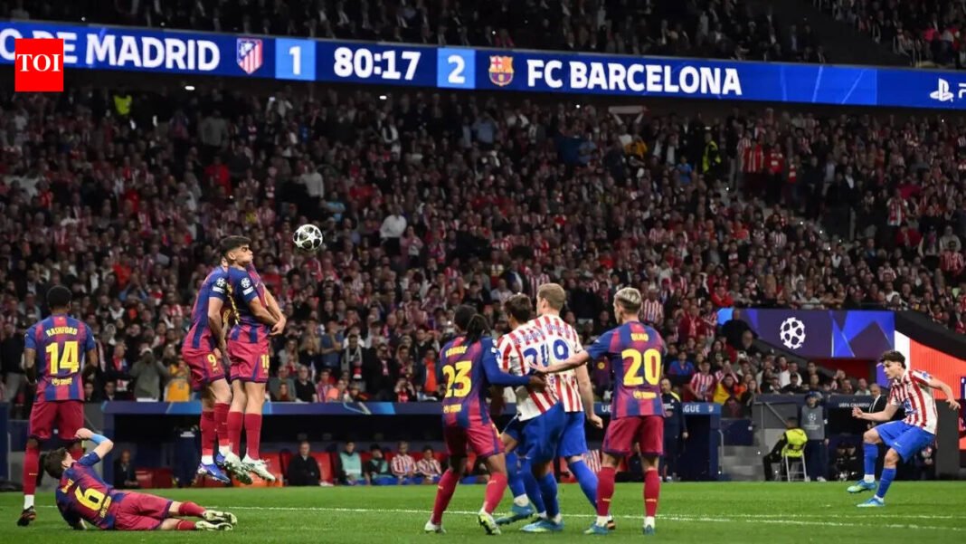 Champions League: Atletico beats Barcelona 3-2 on aggregate to advance to semi-finals