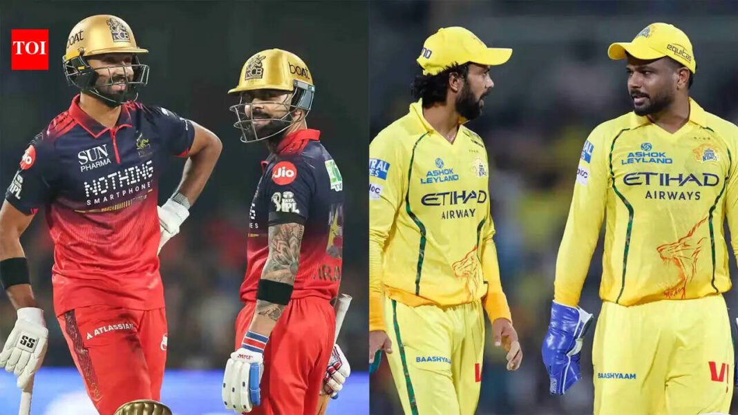 Chinnaswamy’s South Derby: In-form RCB face out-of-form CSK
