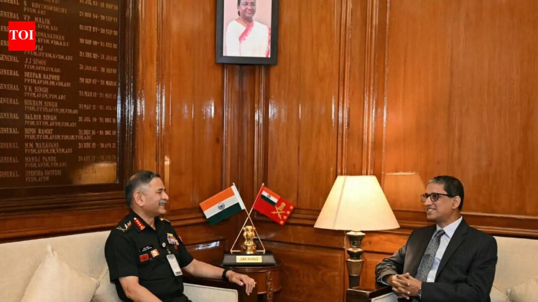 ‘Deepening cooperation for regional peace’: Upendra Devidi meets Bangladesh High Commissioner Riaz Hamidullah