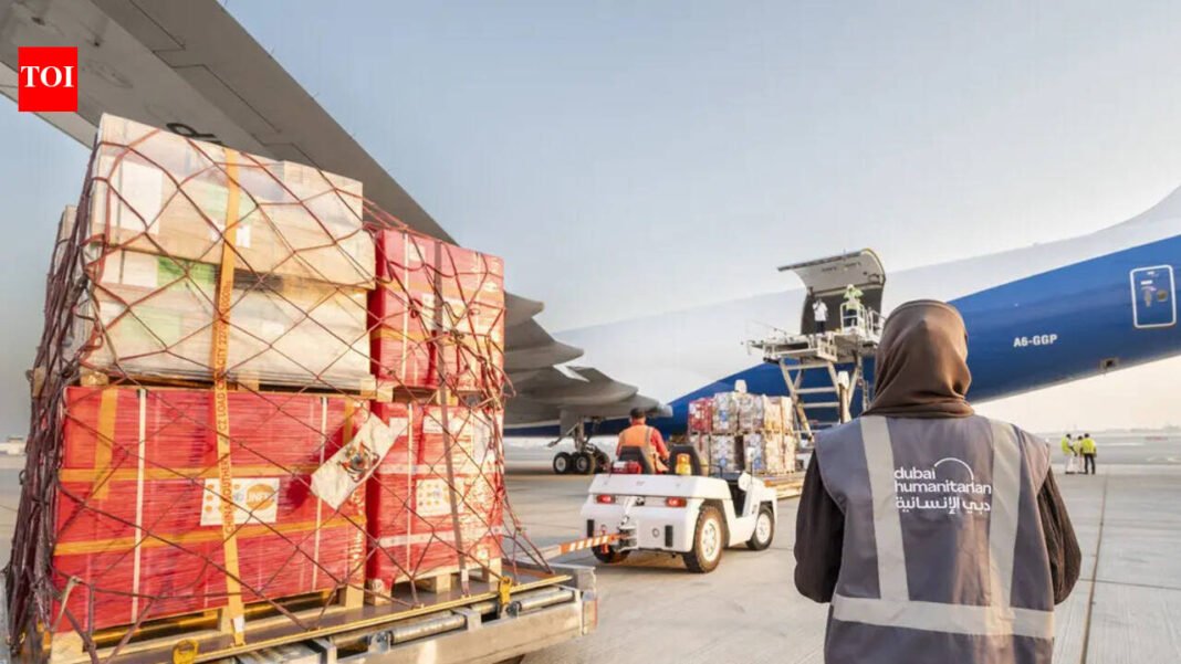 Dubai News: Dubai humanitarian agency airlifts 96 tonnes of medical aid to Afghanistan: UAE leads support for 250,000 beneficiaries | World News