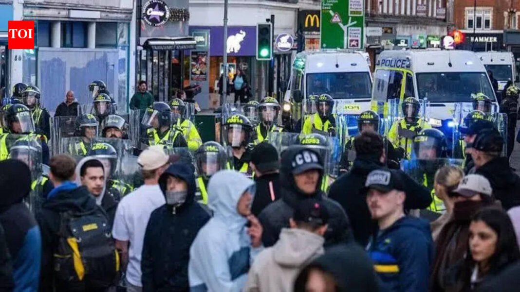 Epsom church attack sparks protests, police find no evidence