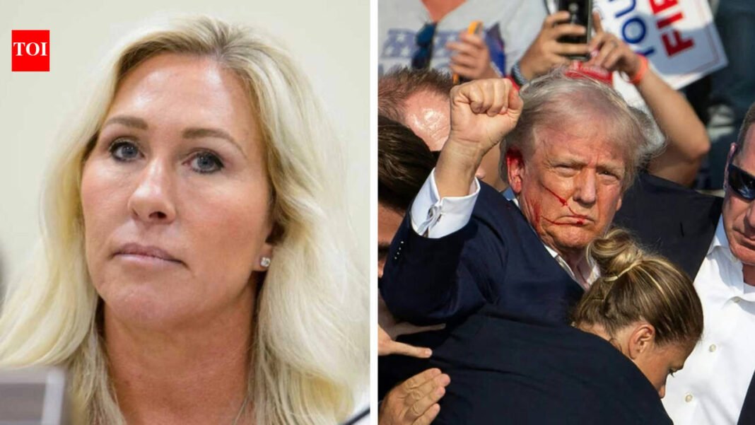 GREENE: Marjorie Taylor Greene claims Trump assassination attempt was staged: 'What happened to Butler...'

