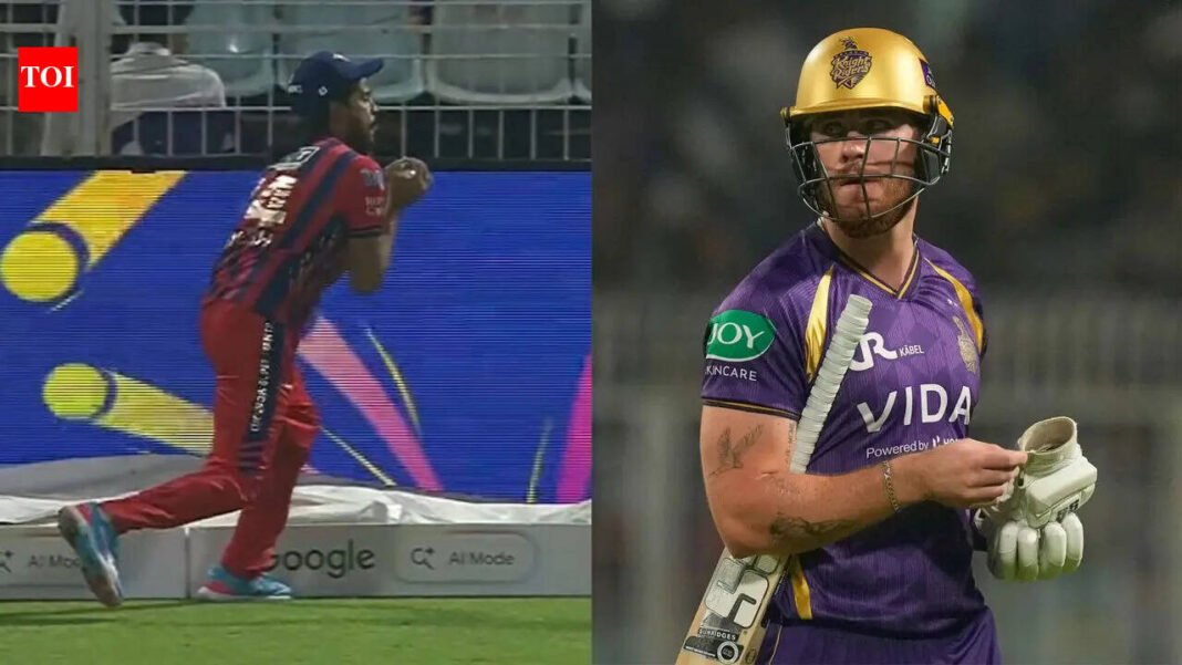 'Going upstairs for little things': KKR star fuming over umpiring blunder

