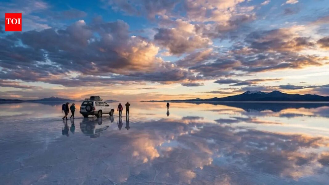 How Bolivia’s rains turned a salt desert into the world’s biggest mirror World News