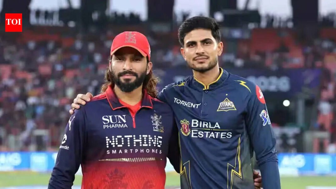 IPL 2026: GT selects vs RCB, Prasidh Krishna out again

