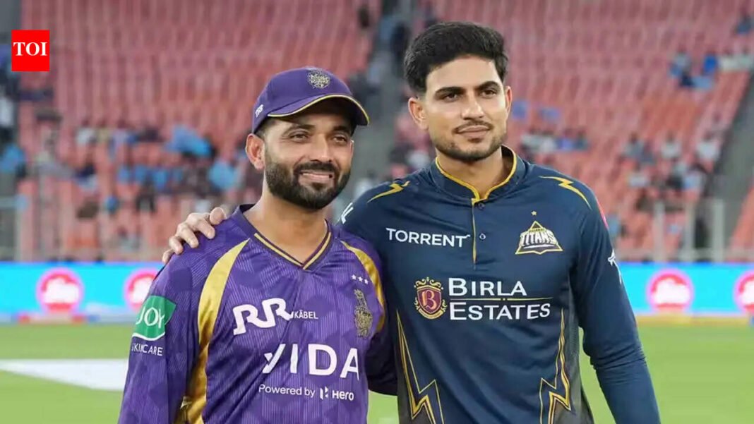 IPL 2026: KKR make big changes; Rahane opts to bat in must-win game against GT