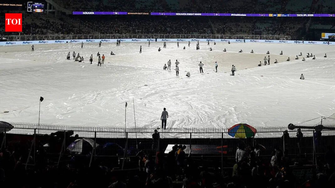 IPL 2026: Kings XI Punjab top after rain washes out KKR vs PBKS clash at Eden Gardens