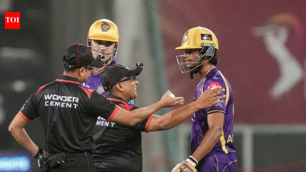 IPL 2026: MCC defends Angkrish Raghuvanshi's 'obstruction of play' call

