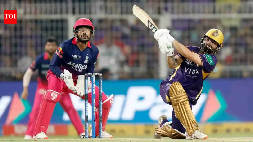 IPL: KKR end losing streak, Rinku Singh keeps calm in RR final innings thriller

