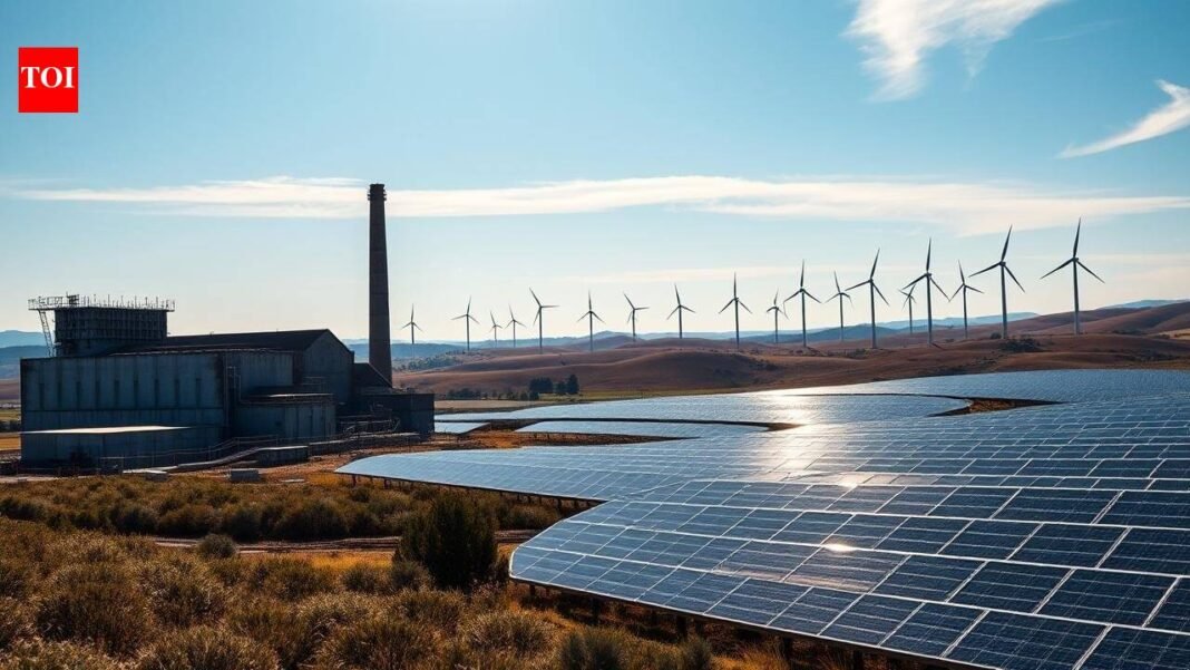 India’s fossil fuel power generation falls sharply in March amid push for renewable energy