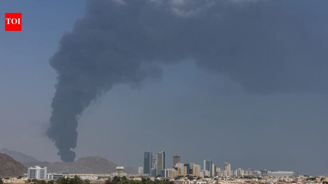 Iranian missile fragments in Abu Dhabi injure 12, 5 of them Indians