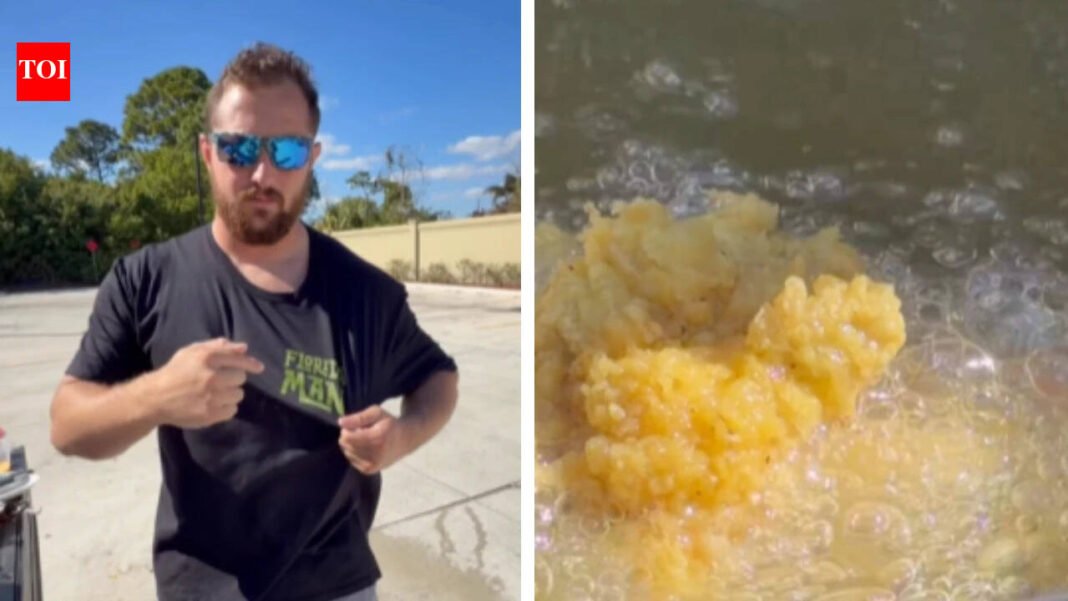 ‘It feels good to me’: Florida man cooks invasive green iguana in waffles in bizarre viral video